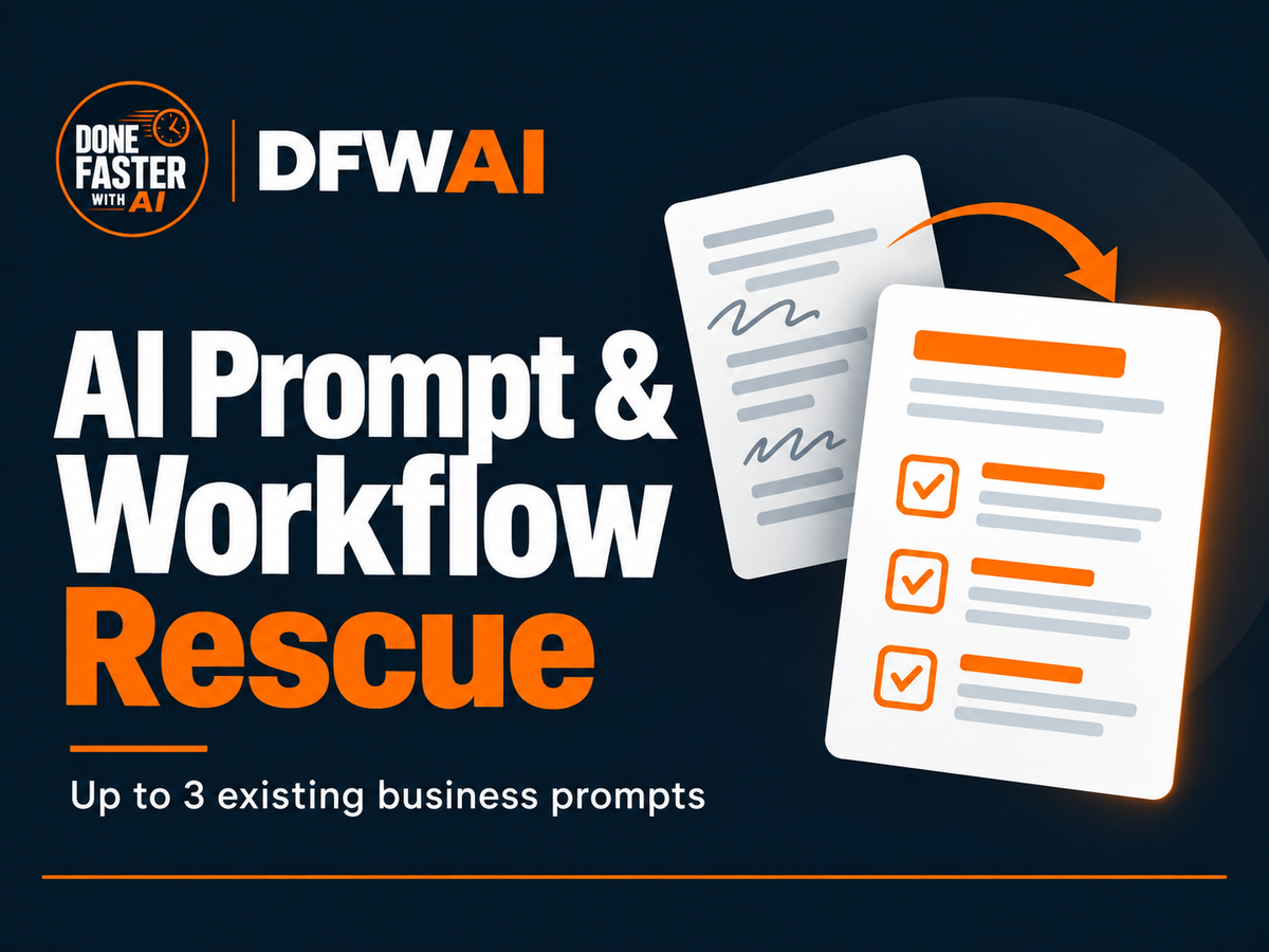AI Prompt & Workflow Rescue