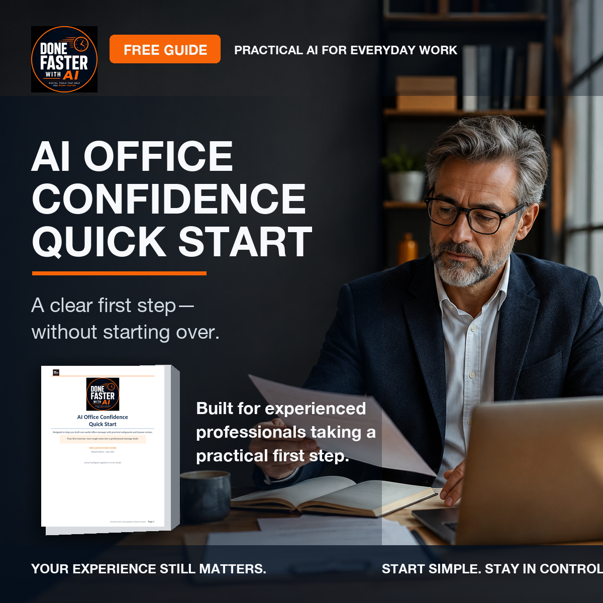 AI Office Confidence Quick Start — Free Guide