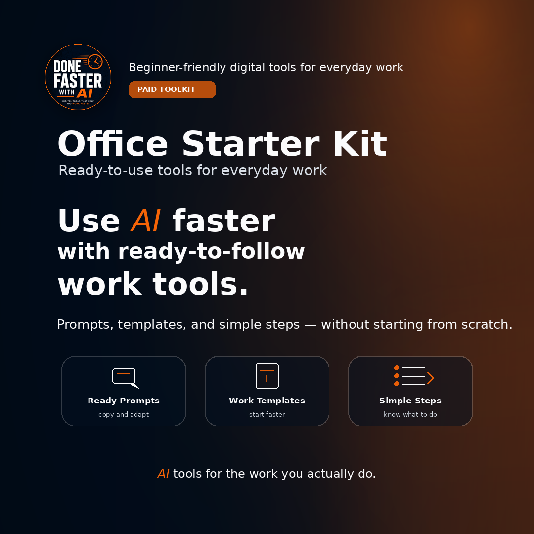Office Starter Kit